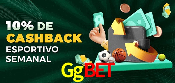 10% de bônus de cashback na Ggbet